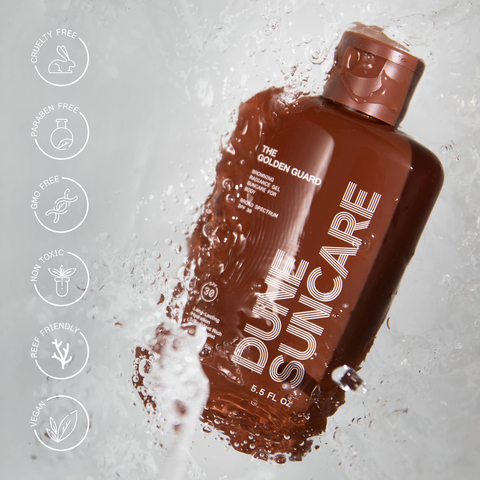 Dune The Golden Guard SPF 30 (Browning Gel for Face &amp; Body)